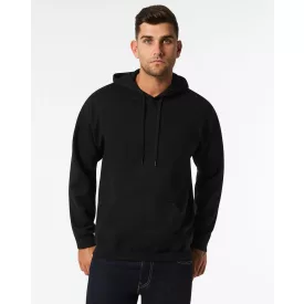 Gildan pulóver SoftStyle Midweight Hoodie 285 fekete