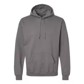Gildan pulóver SoftStyle Midweight Hoodie 285 ébenszürke