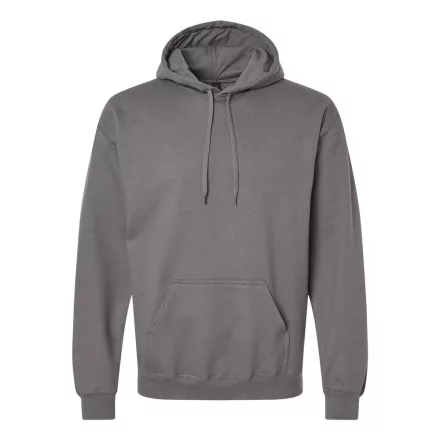 Gildan pulóver SoftStyle Midweight Hoodie 285 ébenszürke