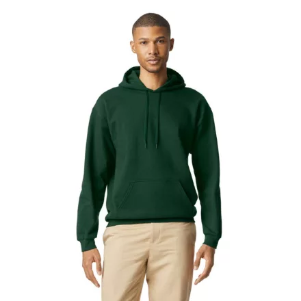 Gildan pulóver SoftStyle Midweight Hoodie 285 erdészzöld
