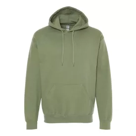 Gildan pulóver SoftStyle Midweight Hoodie 285 military