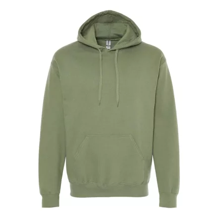 Gildan pulóver SoftStyle Midweight Hoodie 285 military