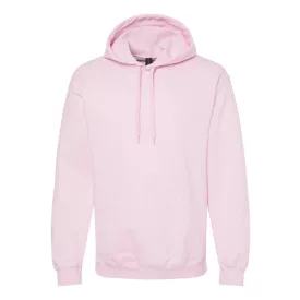 Gildan pulóver SoftStyle Midweight Hoodie 285 világos pink
