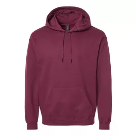 Gildan pulóver SoftStyle Midweight Hoodie 285 gesztenye