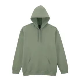 Gildan pulóver SoftStyle Midweight Hoodie 285 zsálya
