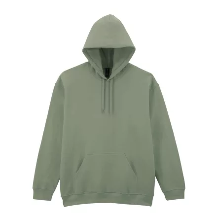 Gildan pulóver SoftStyle Midweight Hoodie 285 zsálya