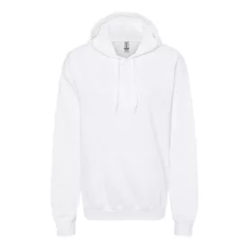 Gildan pulóver SoftStyle Midweight Hoodie 278 fehér
