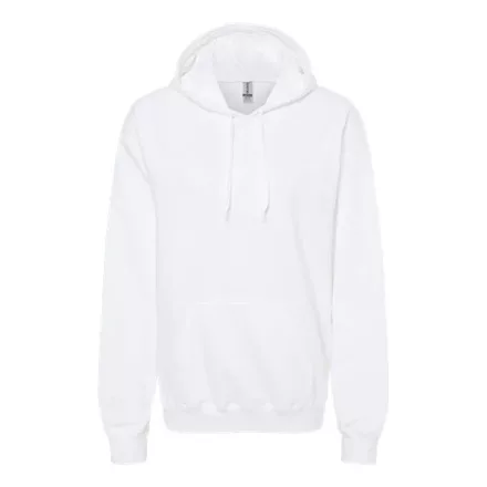 Gildan pulóver SoftStyle Midweight Hoodie 278 fehér