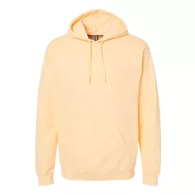 Gildan pulóver SoftStyle Midweight Hoodie 285 sárga