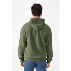 Gildan pulóver SoftStyle Midweight FZ Hoodie 285 military