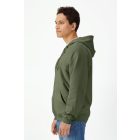 Gildan pulóver SoftStyle Midweight FZ Hoodie 285 military