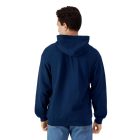 Gildan pulóver SoftStyle Midweight FZ Hoodie 285 tengerkék