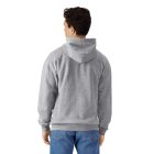 Gildan pulóver SoftStyle Midweight FZ Hoodie 285 melírozott szürke