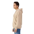 Gildan pulóver SoftStyle Midweight FZ Hoodie 285 homok