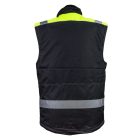 Urgent mellény GL-7230 fekete-neon sárga