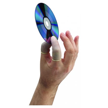 Egyszer használatos latex gumiujj púdermentes 1000 db/csomag