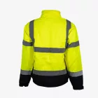 Urgent láthatósági bomber dzseki HSV fluo-sárga-tengerkék