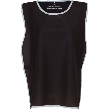 Yoko láthatósági mellény Hi-Vis Reflective Border Tabard 120 fekete