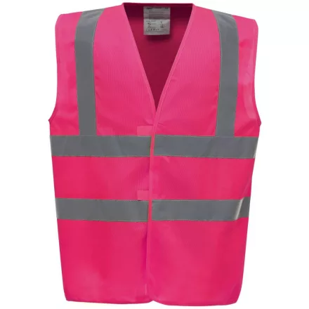 Yoko jól láthatósági mellény Band & Brace pink