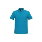 iDeal Basic galléros póló Pique 180 türkiz