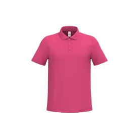 iDeal Basic galléros póló Pique 180 fukszia