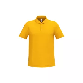 iDeal Basic galléros póló Pique 180 arany