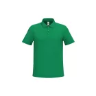 iDeal Basic galléros póló Pique 180 fűzöld
