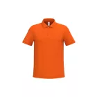 iDeal Basic galléros póló Pique 180 narancssárga
