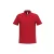 iDeal Basic galléros póló Pique 180 piros