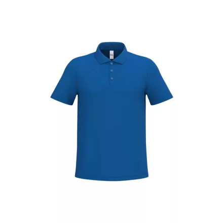 iDeal Basic galléros póló Pique 180 királykék