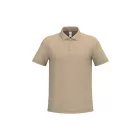 iDeal Basic galléros póló Pique 180 homok