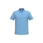iDeal Basic galléros póló Pique 180 égszínkék