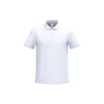 iDeal Basic galléros póló Pique 180 fehér