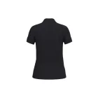 iDeal Basic női galléros póló Pique 180 fekete