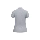 iDeal Basic női galléros póló Pique 180 melírozott szürke