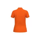 iDeal Basic női galléros póló Pique 180 narancssárga