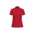 iDeal Basic női galléros póló Pique 180 piros