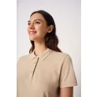 iDeal Basic női galléros póló Pique 180 homok