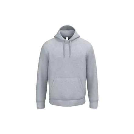 iDeal Basic pulóver Basic Hoodie 260 melírozott szürke