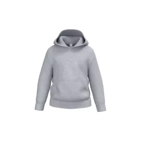   iDeal Basic gyerek pulóver Basic Hoodie 260 melírozott szürke