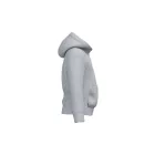 iDeal Basic gyerek pulóver Basic Hoodie 260 melírozott szürke
