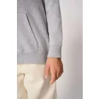 iDeal Basic gyerek pulóver Basic Hoodie 260 melírozott szürke