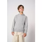 iDeal Basic gyerek pulóver Basic Hoodie 260 melírozott szürke
