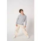iDeal Basic gyerek pulóver Basic Hoodie 260 melírozott szürke
