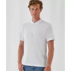 B&C galléros póló Piqué 180 fehér