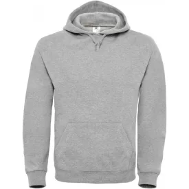 B&C pulóver Hooded Sweatshirt S 280 melírozott szürke