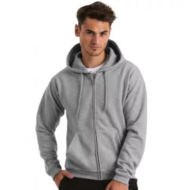 B&C Hooded Full Zip Sweatshirt Unisex - WUI25