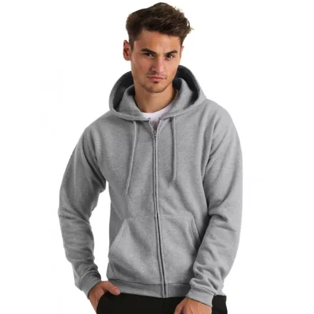 B&C Hooded Full Zip Sweatshirt Unisex - WUI25