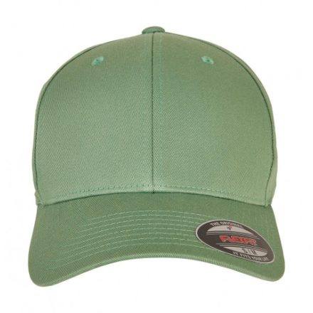 Flexfit gyerek baseball sapka Wooly Combed 6P levélzöld