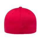Flexfit gyerek baseball sapka Wooly Combed 6P piros